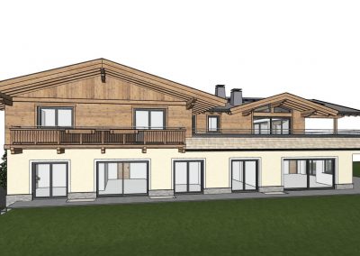 Neubau Wohnhaus mit Tiefgarage, Familie Brunner in Kirchberg